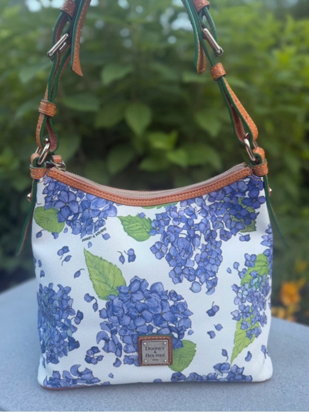 Dooney & Bourke Lucy Hydrangea Hobo Bag